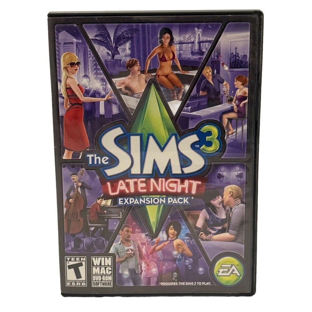 The Sims 3 Late Night PC Expansion Pack - Preowned with Original Case